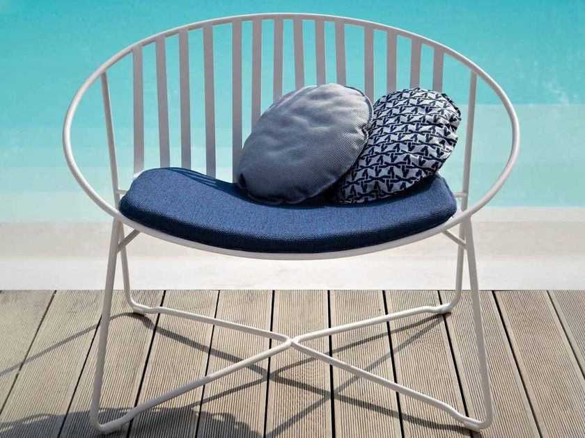 Garden easy chair ELIPSE By Roberti Rattan design Roberto Papparotto ...