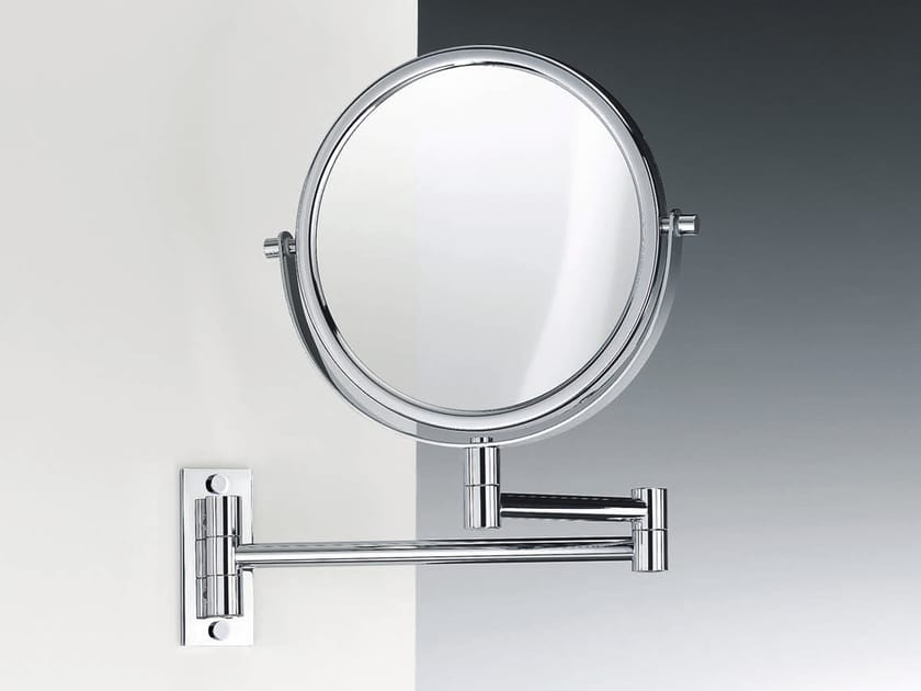 Round wallmounted shaving mirror SPT 33 By DECOR WALTHER