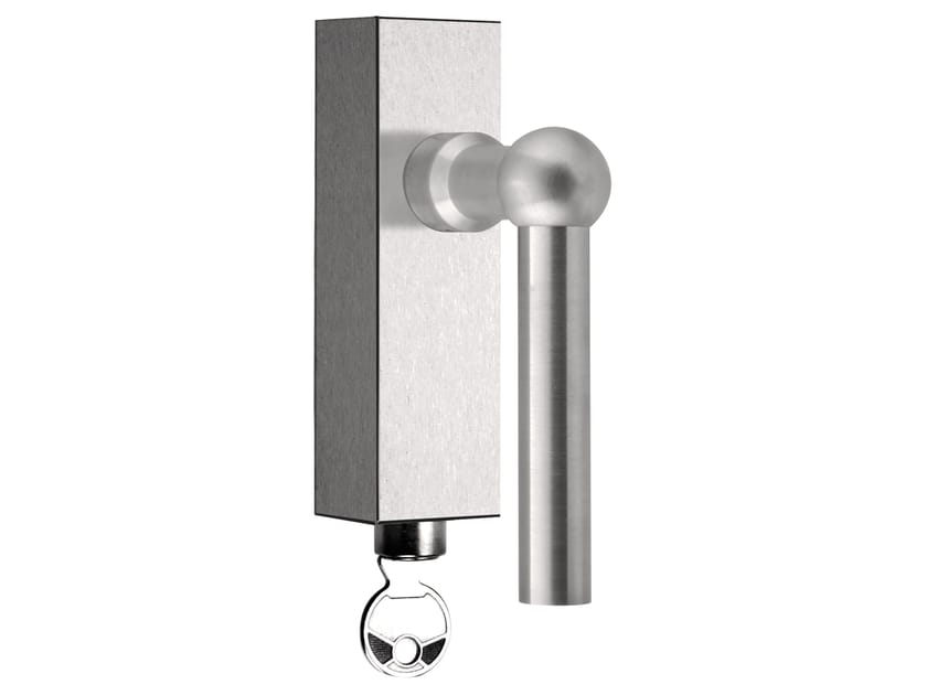 Maniglia Per Finestre Gedotec In Acciaio Inox - Design A L, Senza Cilindro Di Bloccaggio, Per Inclinazione E Rotazione - Foto 10