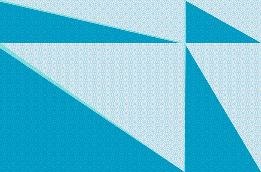 Geometric outdoor wallpaper TRI_ANGLE By Wall&decò