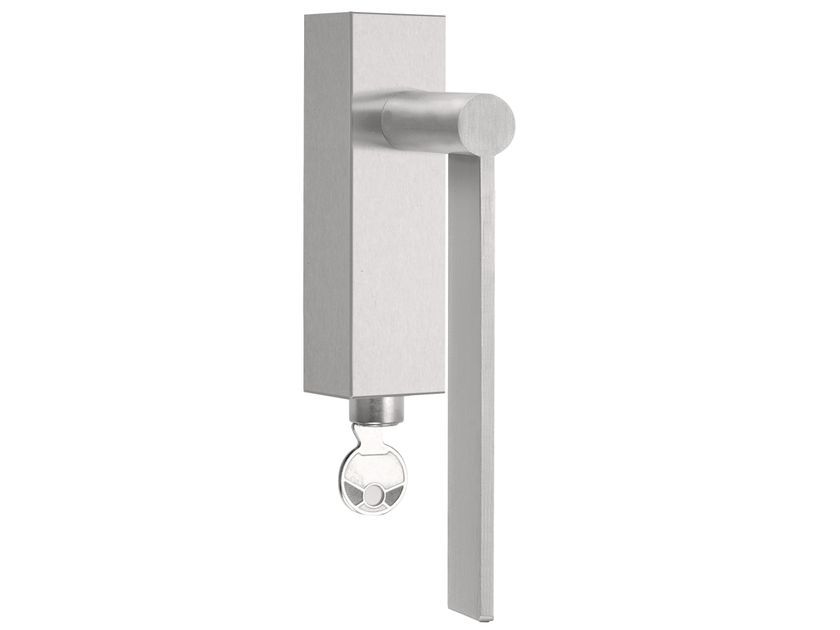 EDGY DK stainless steel window handle with lock By Formani | design ...