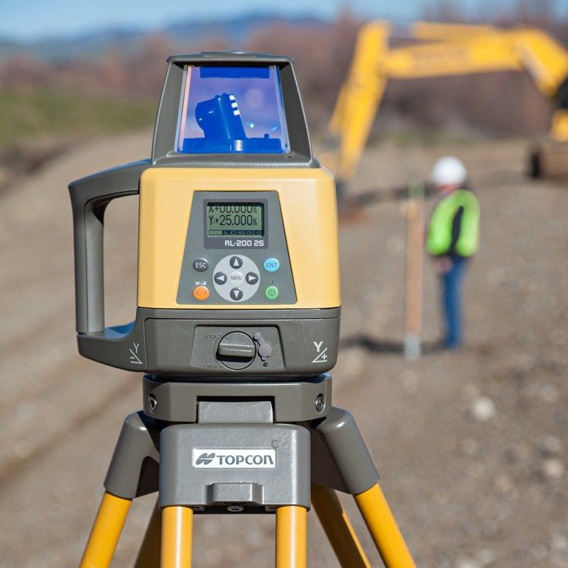 Instrument For Topographic And Geodetic Survey RL 200 By Topcon