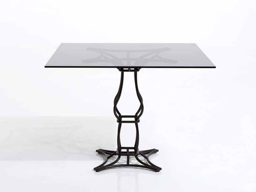 SIRIO Square garden table By Samuele Mazza by DFN design Samuele Mazza