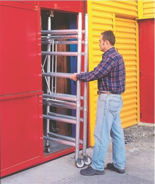 Mobile scaffolding for construction site B74 QUICKLY By Frigerio