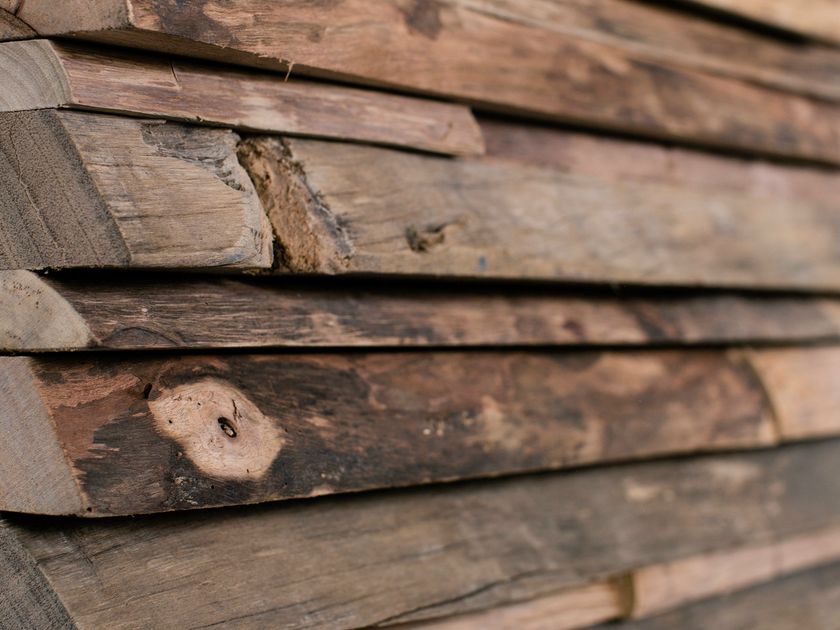 Indoor wooden 3D Wall Cladding GALLON By Wonderwall Studios