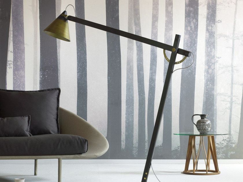 Design Scandinavo Lampada Da Terra Virone LAR Con Braccio Flessibile - Ideale Per Lettura E Salotto Lampadario Soggiorno