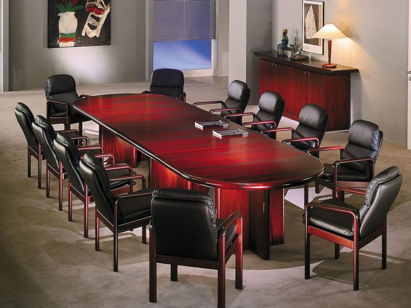 Wooden conference table UNIVERSAL | Conference table By Dyrlund