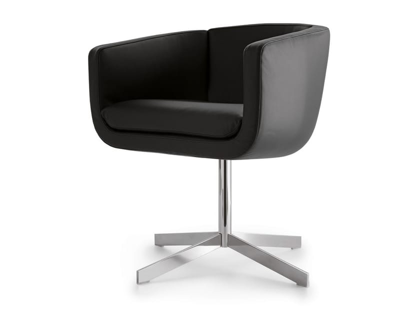 TULIP SIXTY Chair with 4spoke base By B&B Italia Project design