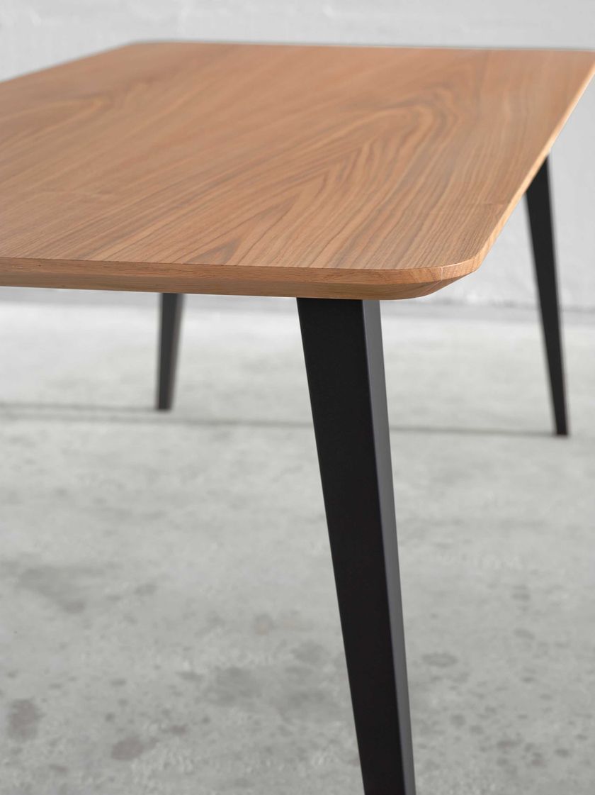 Rectangular wooden table BOB 75 By ONDARRETA