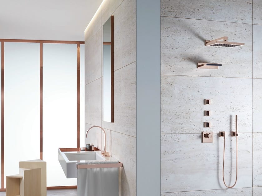 MEM Wallmounted overhead shower By Dornbracht design Sieger Design