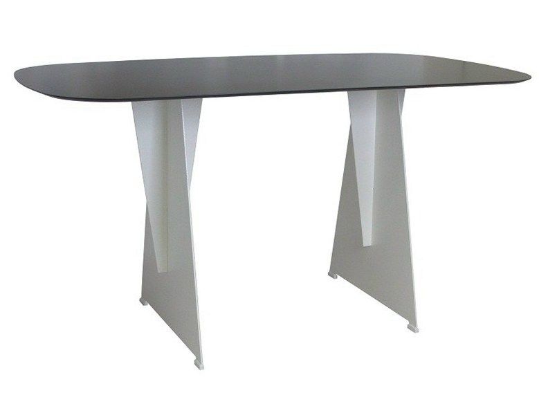 Rectangular steel contract table ORIONE-2 By Vela Arredamenti