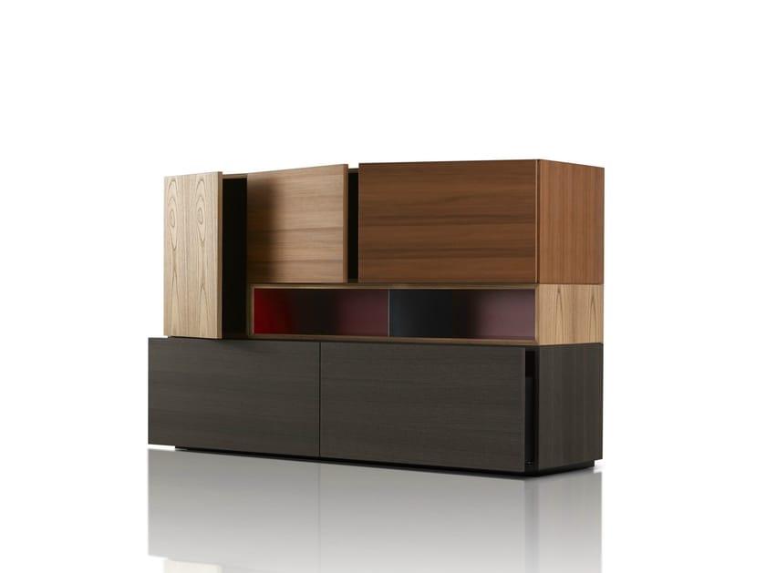 Credenza in legno con ante a battente MODERN Credenza Porro
