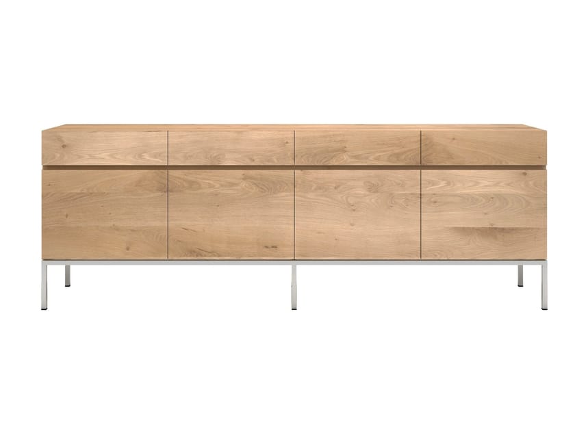 OAK LIGNA Sideboard with drawers By Ethnicraft