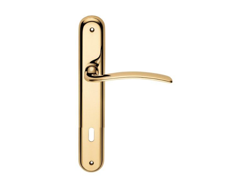 Set Maniglie Schermate Bricard – Piastra In Alluminio Spessore 12 Mm – Sicurezza Grado 3 Antieffrazione