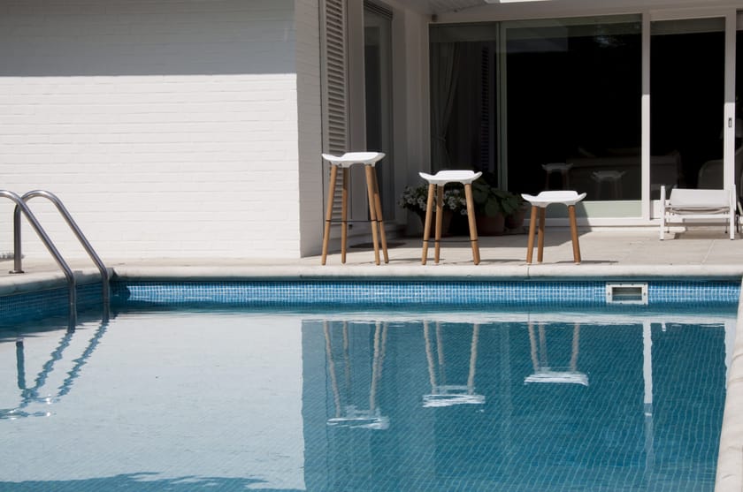 Tabouret en bois PILOT KITCHEN STOOL By Quinze & Milan design Patrick