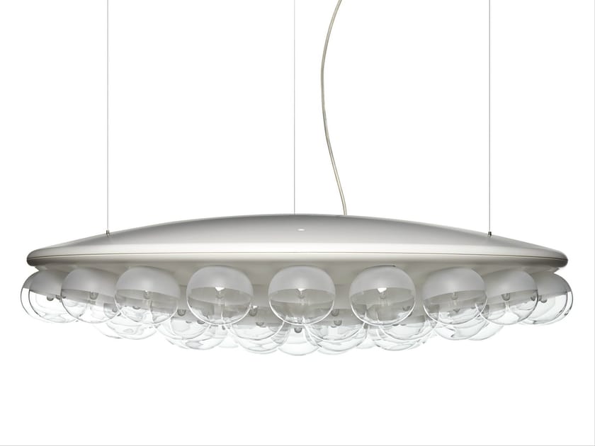 LED direct light pendant lamp PROP LIGHT ROUND By moooi design Bertjan Pot