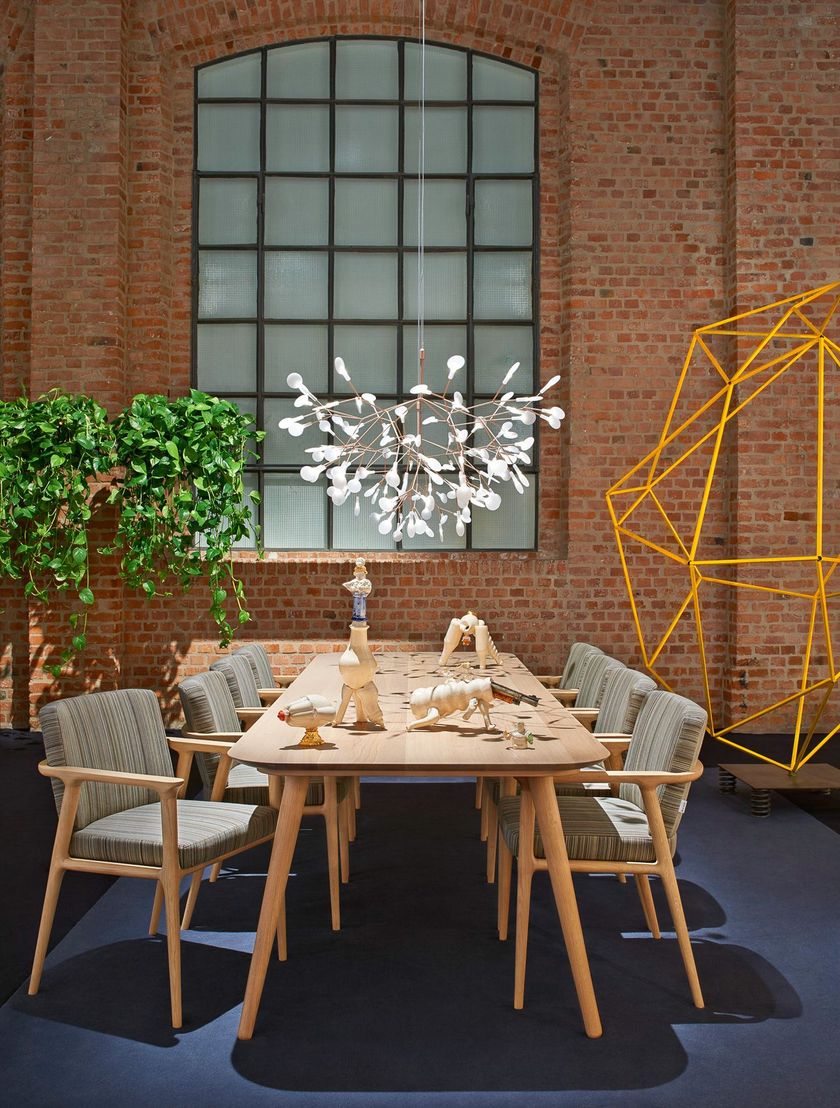 Cadeira estofada com braços ZIO DINING CHAIR By moooi design Marcel Wanders