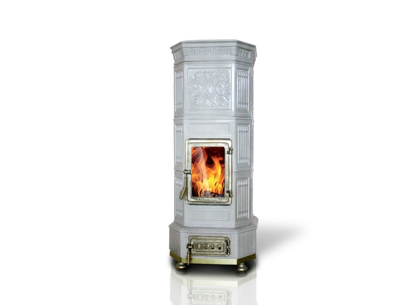 OTTAGONA by LA CASTELLAMONTE - Stufa a legna in ceramica - 8