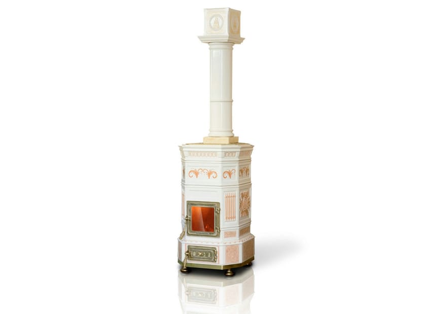 OTTAGONA by LA CASTELLAMONTE - Stufa a legna in ceramica - 4
