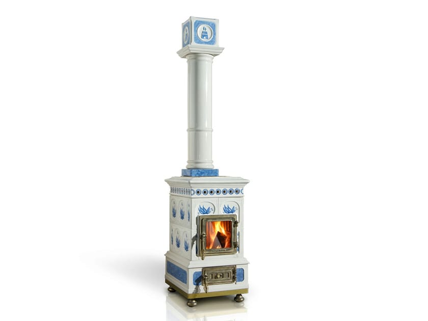 VOLUTA by LA CASTELLAMONTE - Stufa a legna in ceramica - 2