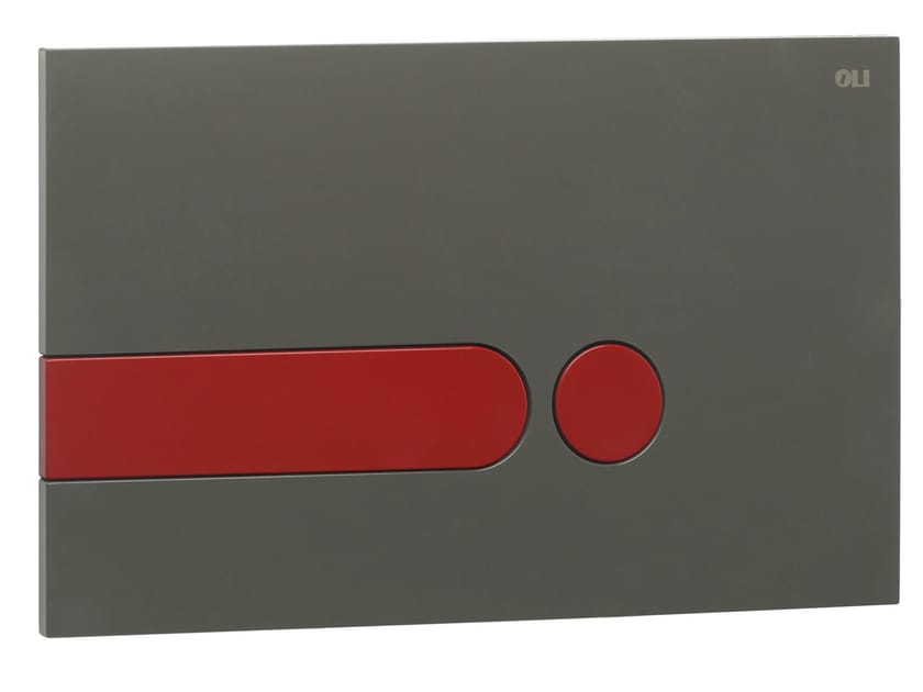 iPLATE ANTRACITE by OLI - Placca di comando per wc in ABS - 3
