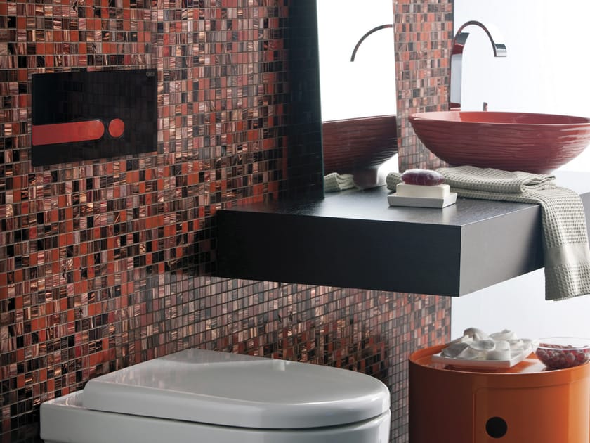 iPLATE ANTRACITE by OLI - Placca di comando per wc in ABS - 4