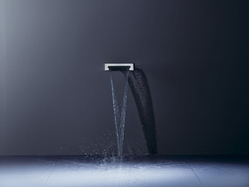 Wallmounted waterfall spout WATERSHEET By Dornbracht design Sieger Design