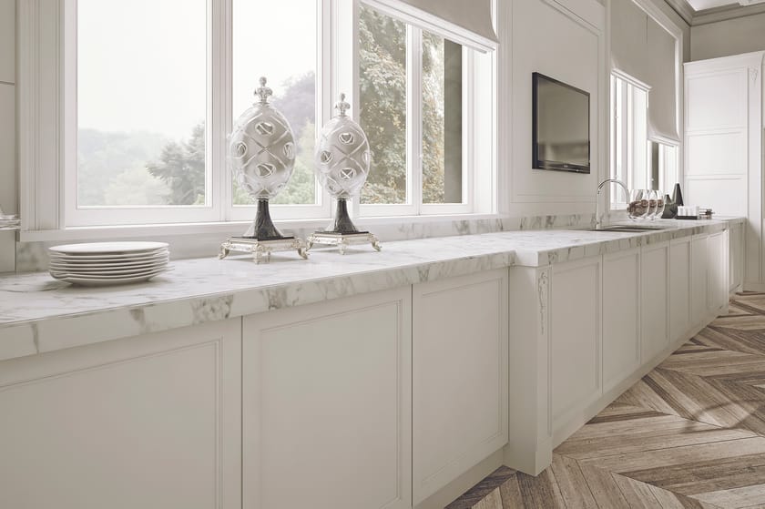 AETERNA Wooden kitchen with island By L'Origine