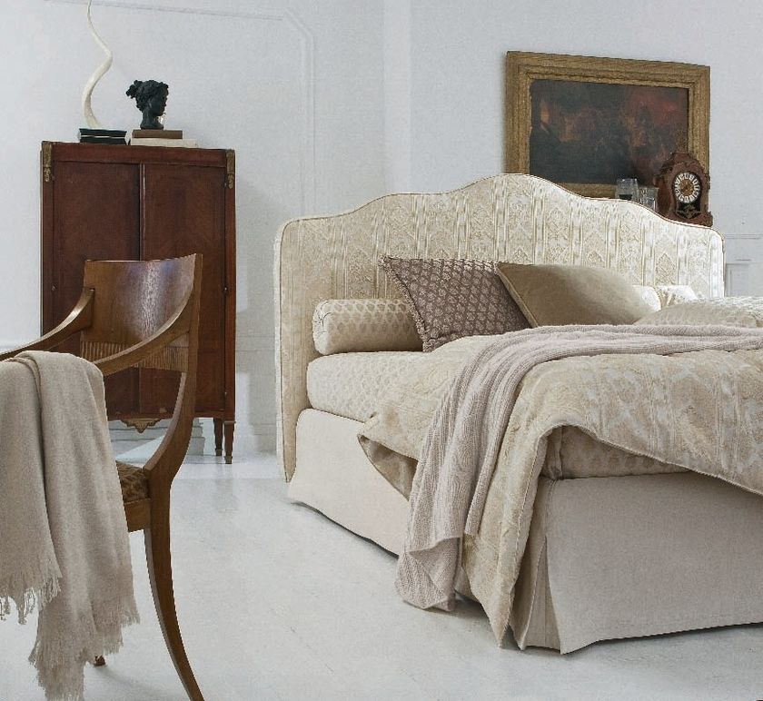 Gonna per Letto Matrimoniale a Balze, Gonna da Letto Avvolgente, Hotel