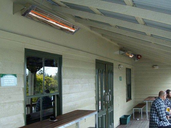 Heat diffuser for exterior ALFRESCO By Infralia