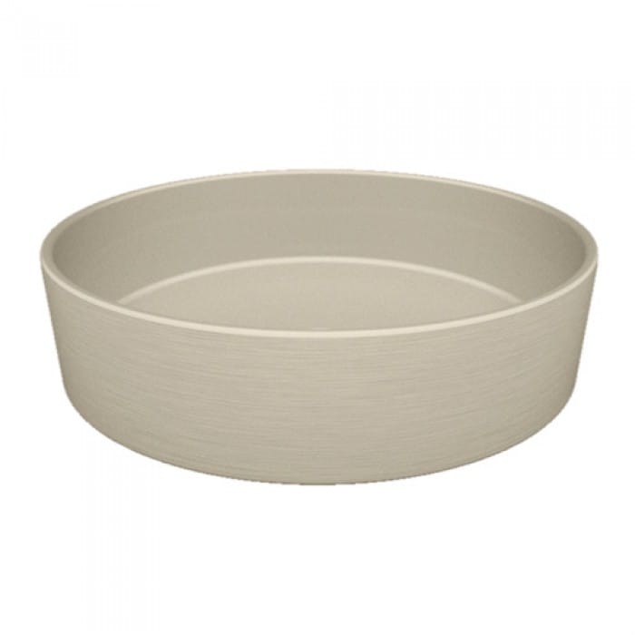 Lavabo da appoggio rotondo RHO METAL By Glass Design