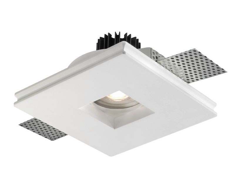 Faretto Da Soffitto Led Gu10 Cubo Di Gesso Bianco D0208 - Foto 14