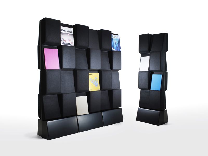 Workstation screen / magazine rack WINDOW By Abstracta design Jonas Forsman