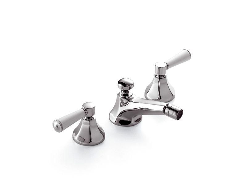 Rubinetto Monoforo Per Bidet Doppia Leva In Colore Bronzo Gattoni Calypso 5931rev0