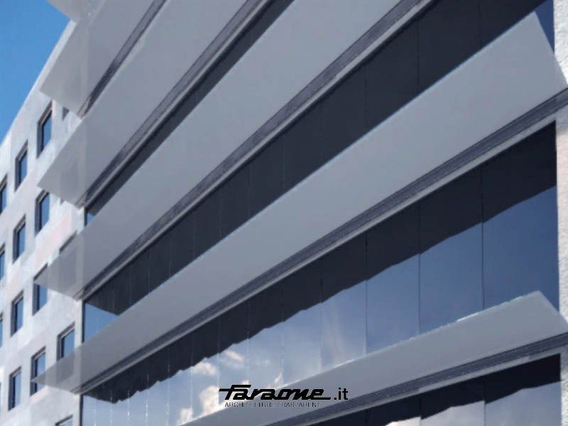 LINEA | Solar shading By FARAONE design Nino Faraone, Roberto Volpe