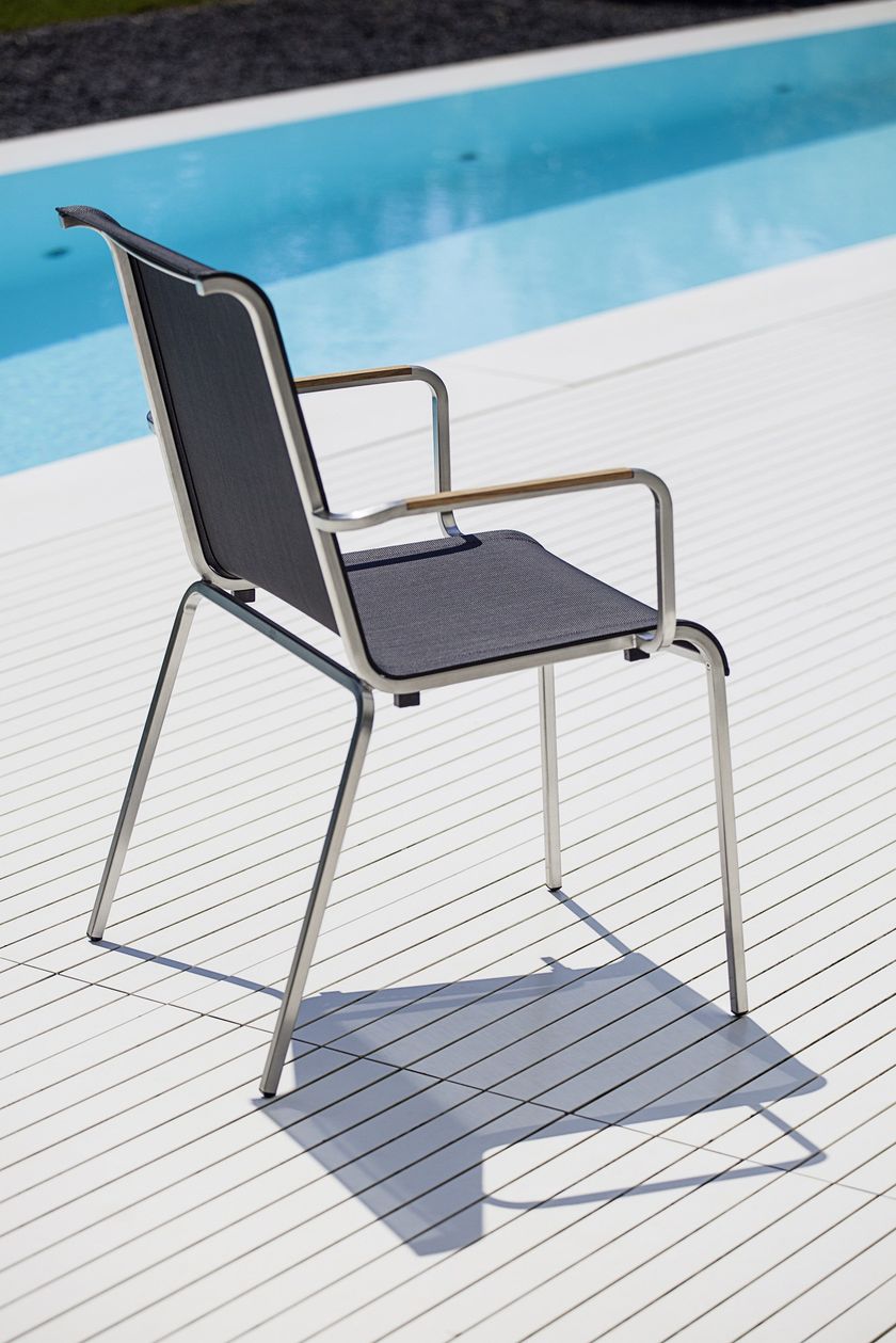 MODENA | Chair with armrests By FISCHER MÖBEL