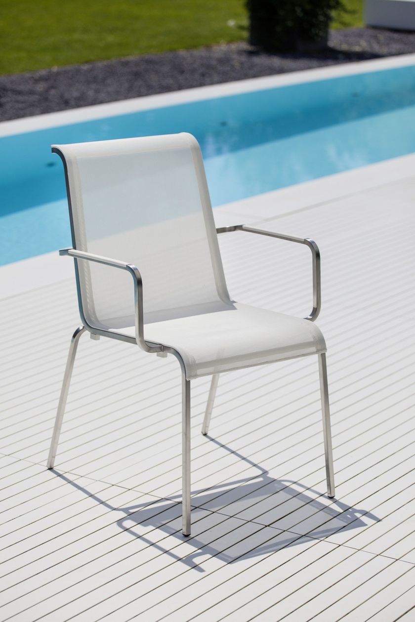 MODENA | Chair with armrests By FISCHER MÖBEL