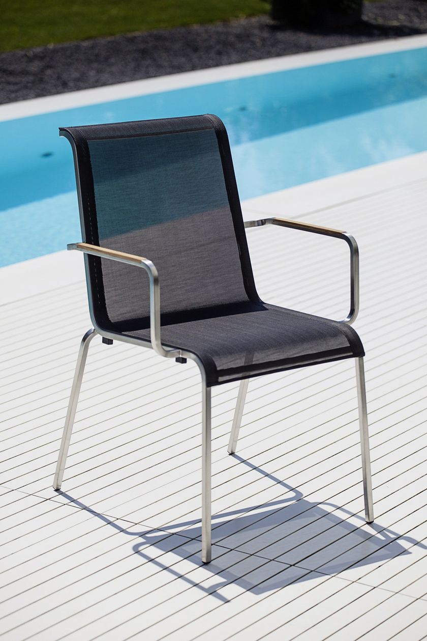 MODENA | Chair with armrests By FISCHER MÖBEL