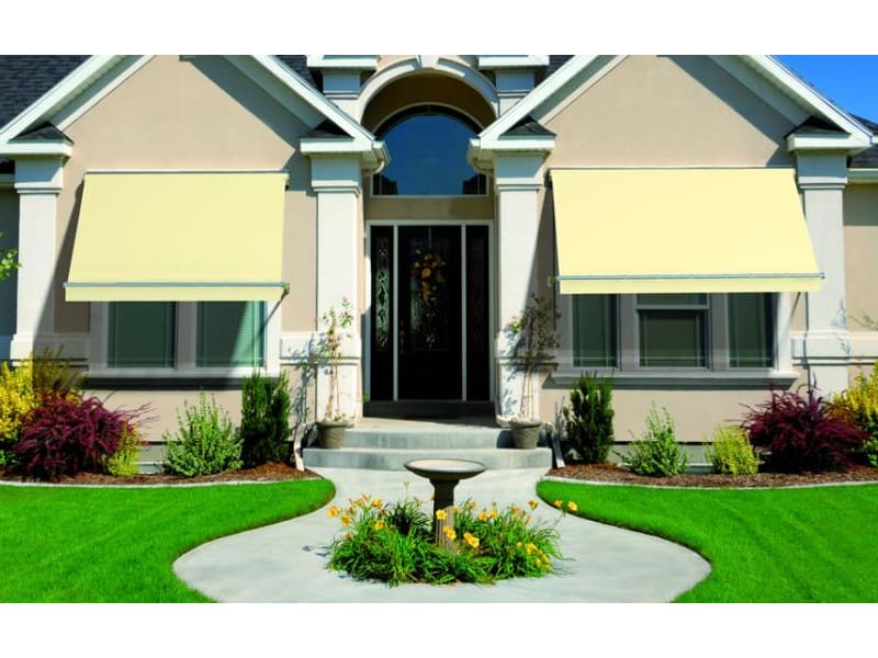 Tenda Da Sole 100x250 Cm - Bordeaux/crema, Impermeabile, Per Esterni - Foto 6