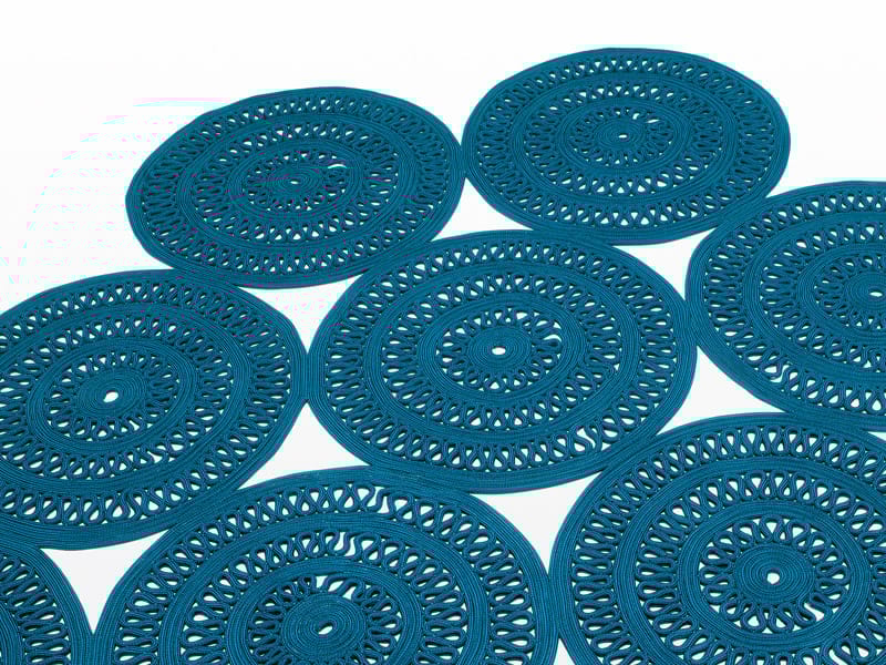 Patterned outdoor rug SHANG By Paola Lenti