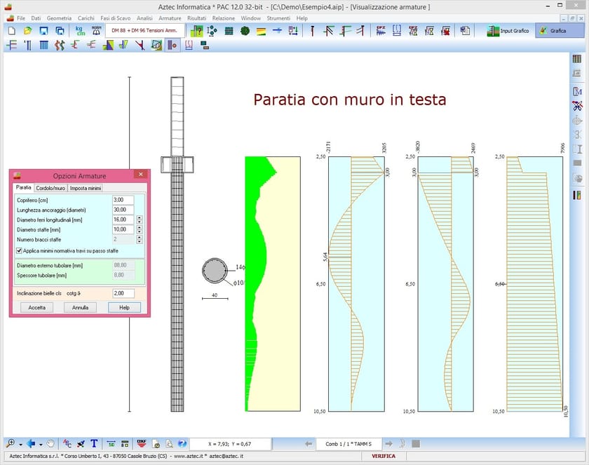 Analisi e calcolo delle paratie PAC - Aztec Informatica - Edilportale