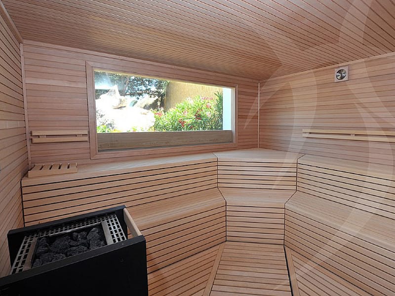 Finnish sauna HEMLOCK By Happy Sauna