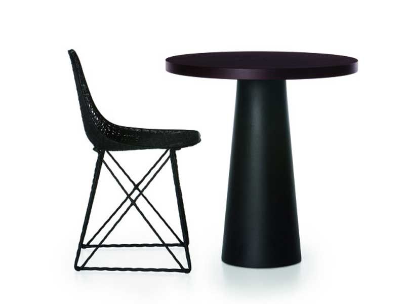 Mesa de centro alta de resina CONTAINER TABLE 70x70 & ROUND 70 By moooi ...