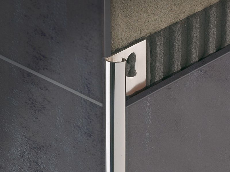 Profile trim for ceramic tile coverings ROUNDJOLLY RJ By PROFILITEC