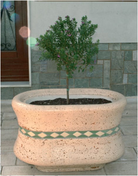 AR058 by Lazzari - Fioriera ovale - 2