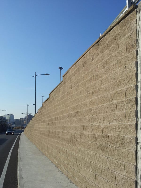 Concrete loadbearing block MACWALL® By Edil Leca Infrastrutture