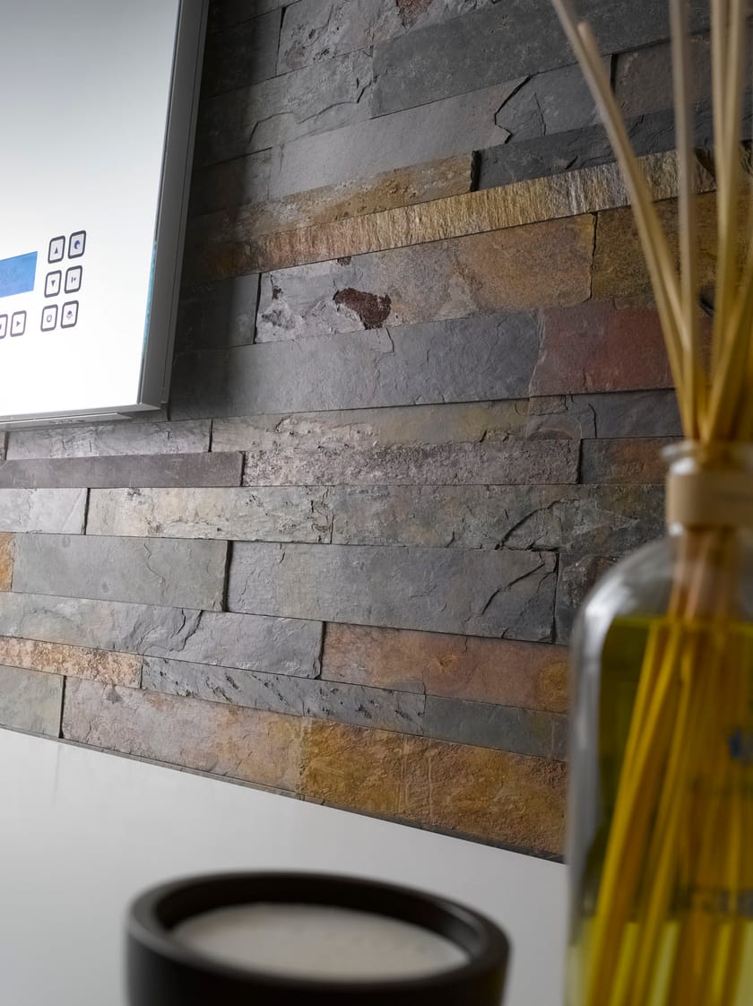 Natural stone wall tiles MULTICOLOUR MURALES By Artesia design