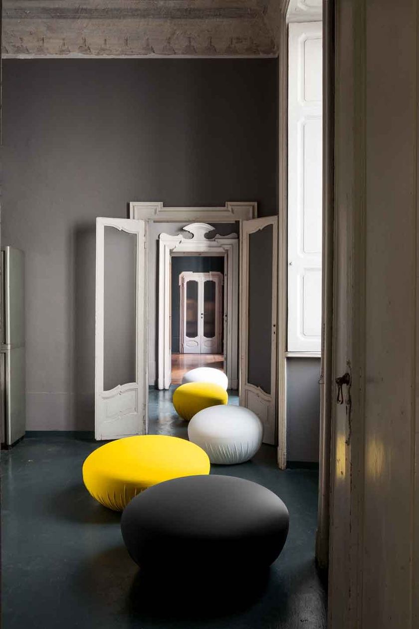 Evolur Pouf Scorrevole Holland - Imbottito, Con Struttura In Legno - Per Cameretta, Design Moderno