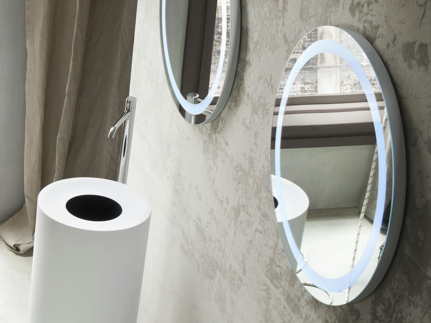 FILOLUCIDO by Rexa - Specchio bagno rotondo - 4