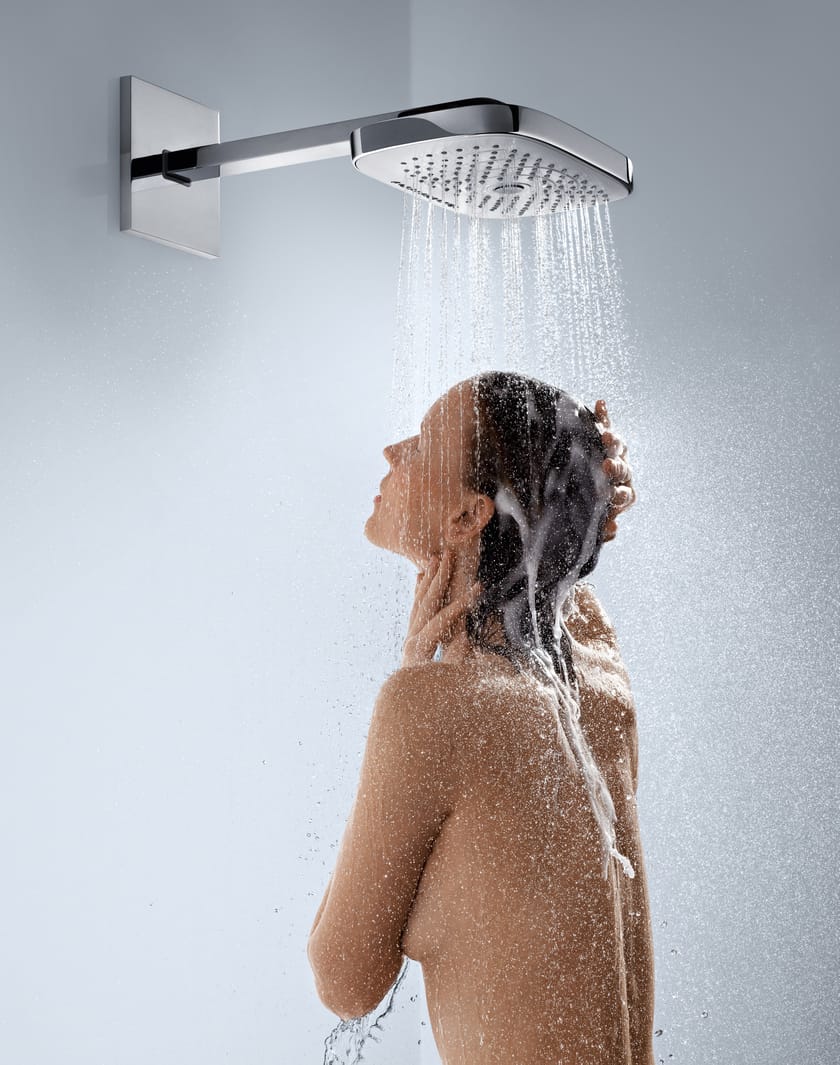 RAINDANCE SELECT E 300 Wallmounted overhead shower By hansgrohe